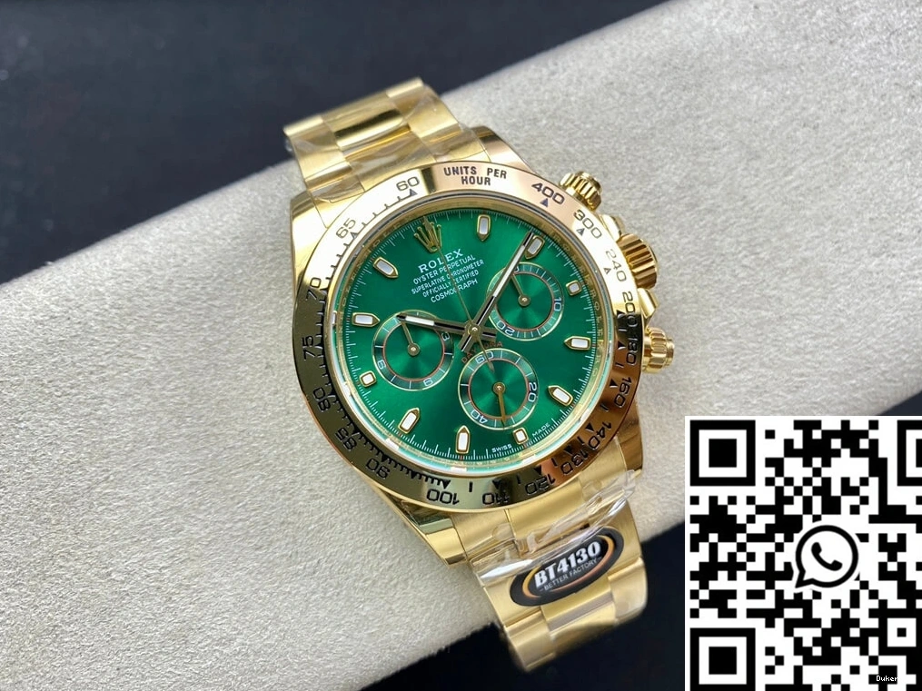 Factory Daytona M116508-0013 Green Gold Yellow BT Rolex Dial 0422